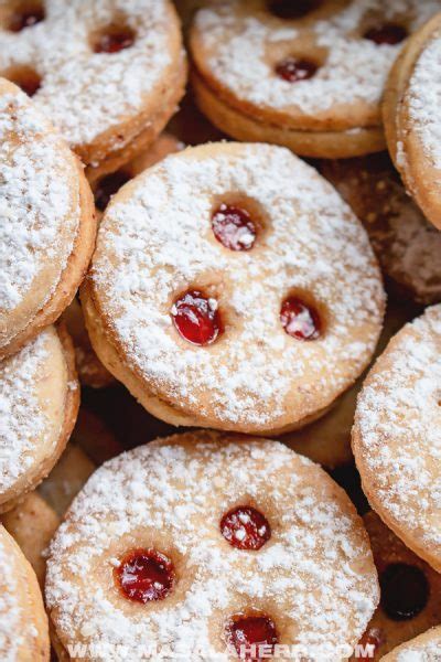 I offer a typically austrian recipe: Austrian Linzer Cookies Recipe +VIDEO 🥮 MasalaHerb.com