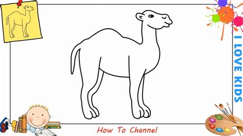 Categories drawing tags camel, drawing academy, drawing lessons, drawing tutorial, drawing videos, farjana drawing academy, landscape, learn to draw, pencil drawing, scenery drawing, slow tutorial, village scene. Easy Camel Drawing at GetDrawings | Free download