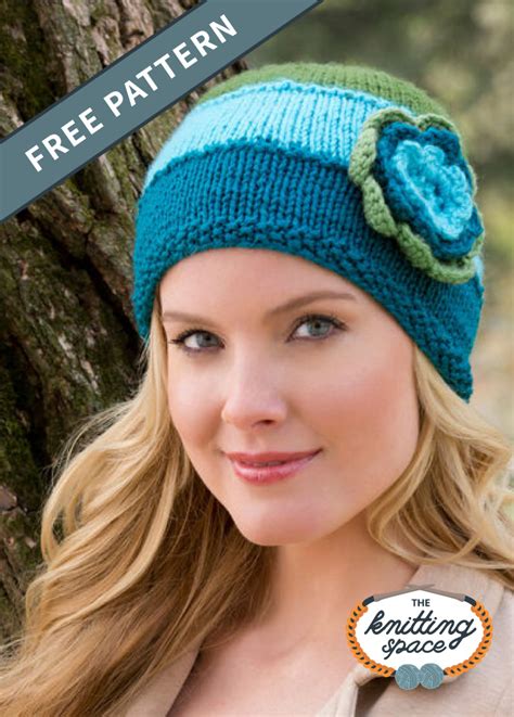 Patterns preceded by an asterisk (*) are in pdf format. Floral Design Cozy Knitted Hat FREE Knitting Pattern