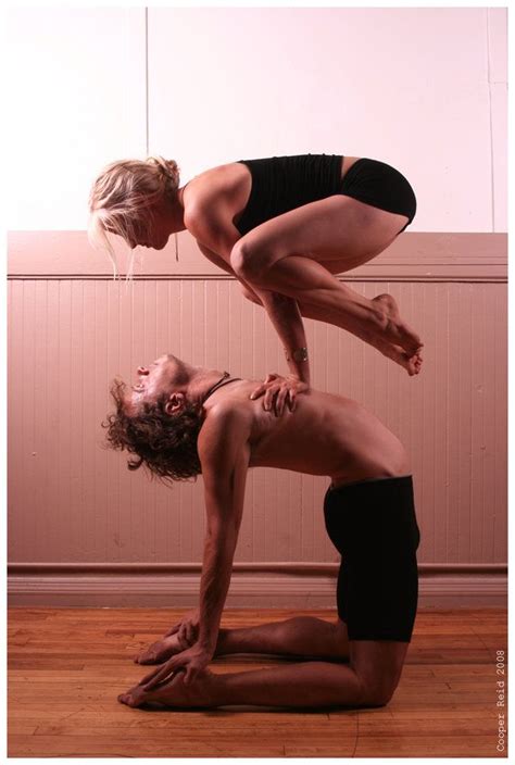 Couples yoga is a shared experience focused more on the connection with one another rather than just yourself. Couples Yoga pose. INCREDIBLE | Fitness | Pinterest ...