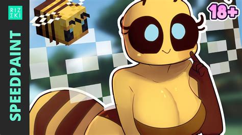 Bee nests generate in the following biomes with different chances: 🖌️SPEEDPAINT - THICC MINECRAFT BEE 🔞🐝 - YouTube