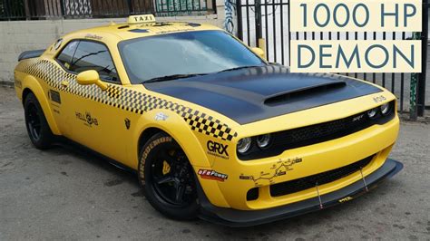 This 2018 dodge demon is making over 1000 hp on. 1000+ HP TAXI DODGE DEMON !!! "FT. TALL GUY CAR REVIEWS ...