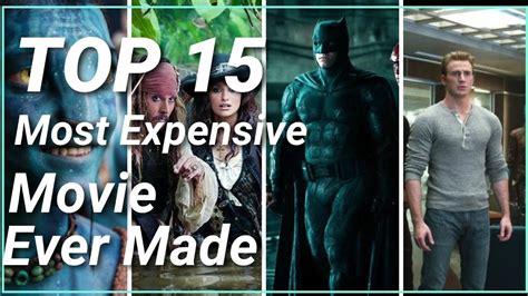 The list is of most expensive films. Top 15 most expensive movie ever made!! # ...