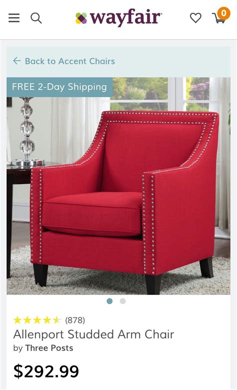 Get the best deal for living room accent chairs from the largest online selection at ebay.com. Pin by Kim Shaw on dental office lobby | Red accent chair ...