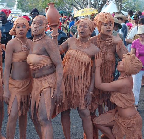 The original carib indian population disappeared after europeans arrived, partly as a result of disease, conflicts with the europeans, and assimilation. Sailing Vessel Gra'inne: Carnival - Martinique