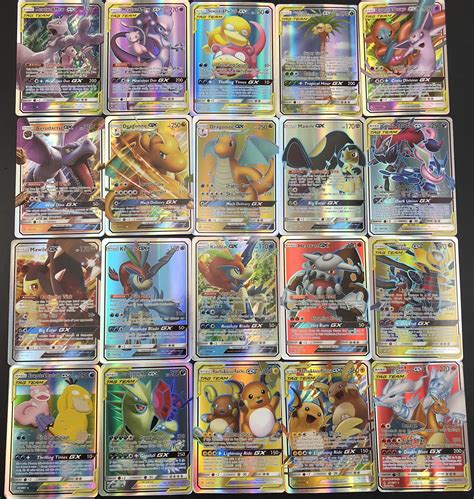 Which one is your favorite? Best Selling Mix Pokemon Cards Collection GX Mega EX Cards ...