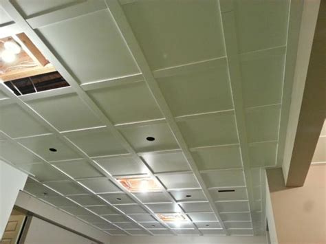 Modern drop ceiling tiles look nothing like they used to. Photo Gallery - Glacier Drywall