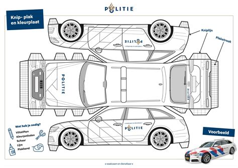 Op zoek naar een leuke kleurplaat van een raceauto? Knutsel en spelletje van de politie voor kinderen ...