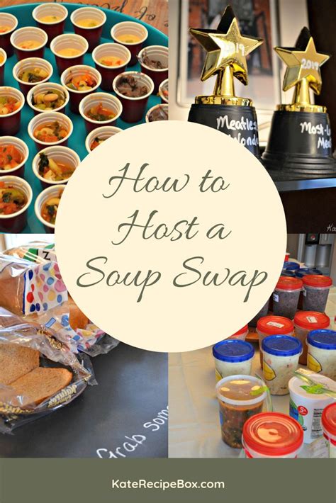 Not enough ratings to calculate a score. How to Host a Soup Swap | Soup party ideas, Swap party ...