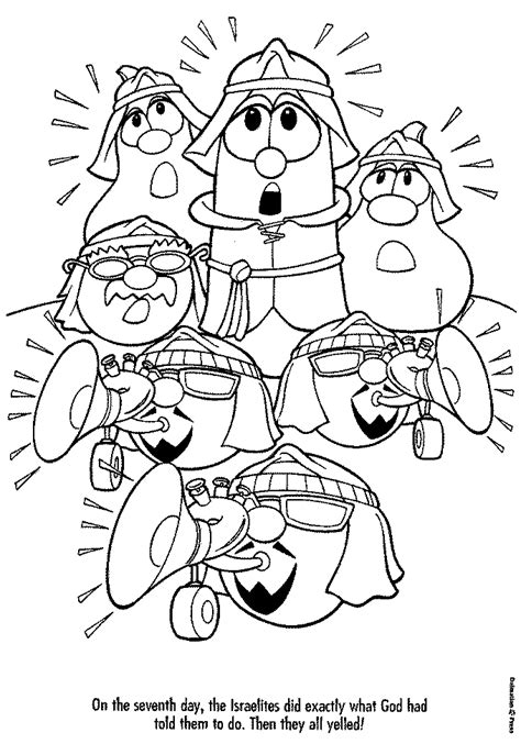 We found for you 15 pictures from the collection of veggietales coloring easter. Gideon Coloring Page Free - Coloring Home