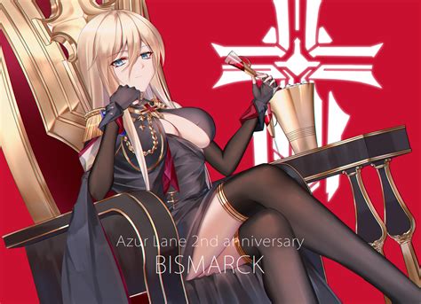 Azur lane ironblood nation thanks to kii (wallpaper creator) how to download? イラスト アズールレーン ビスマルク(アズールレーン) bismarck (beacon of the ...