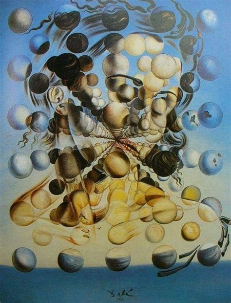 Biological identity as a composite reality. Salvador Dalí, Galatea of the Spheres, 1952, Figueres ...