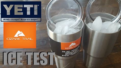 Ozark trail coolers are walmart's brand of coolers and they are similar to yeti but sell for about half as much. YETI vs OZARK TRAIL ICE TEST 30 HOUR RESULTS - YouTube