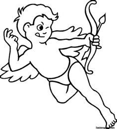 cupid coloring pages | Happy Valentine's day coloring pages, Happy Valentine's day coloring ...