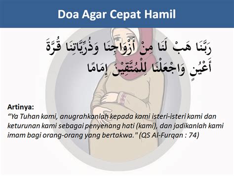 Berikut kumpulan ucapan doa cepat sembuh yang islami, cocok dikirimkan via whatsappa atau media sosial lainnya Doa Agar Cepat Hamil Menurut Agama Islam