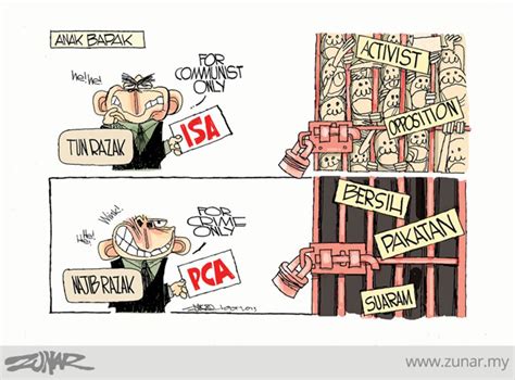 The original idea of the isa was to deter the communist activity in malaysia which may overthrow the country. COMPARISON PCA VS ISA, Same Same Or Different?