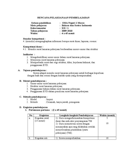 3.2 mengidentifikasi unsur kebahasaan surat lamaran pekerjaan indikator: Contoh Soal Pilihan Ganda Tentang Surat Lamaran Pekerjaan ...