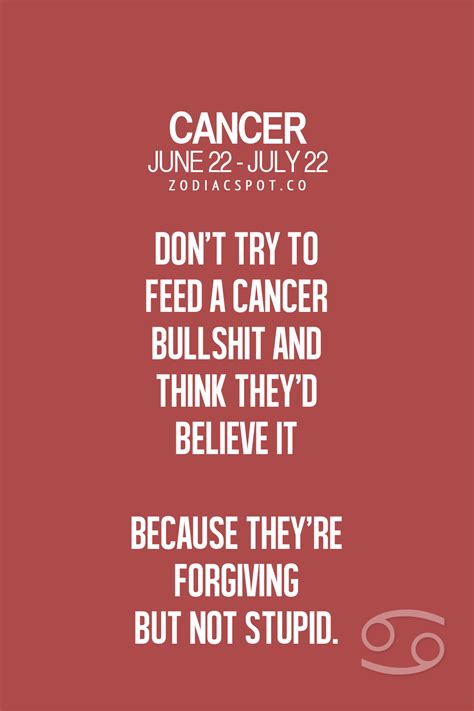 Discover its physical appearance, its personality, its loves, its therefore, cancer, the fourth zodiacal sign, is in analogy with the 4th house: Cancer Zodiac Sign - Zodiac Memes