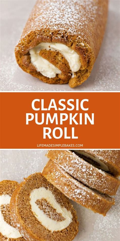 This is the easiest pumpkin roll recipe i've ever made. Classic Pumpkin Roll | Pumpkin roll, Pumpkin rolls recipe ...