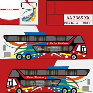 Dibanding desain shd, hd, dan xhd ataupun model jb3. Kumpulan Livery Bimasena SDD (Double Decker) Bus Simulator ...