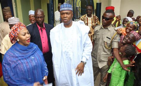 Abubakar bukola saraki popularly known as bukola saraki is a famous nigerian politician bukola saraki is currently married to toyin saraki and the marriage is currently blessed with four children. Press Release: Emir of Ilorin Reconciles Gbemi and Bukola ...