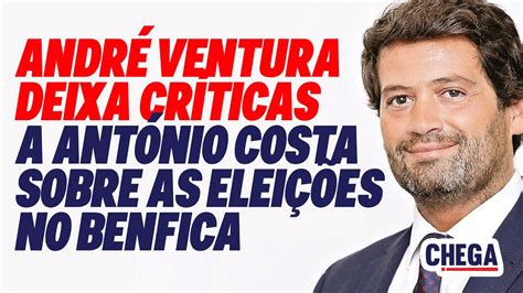 Logo após a constituição do basta, que depois passou a chega, pedi no facebook (9 de outubro 2018). André Ventura deixa CRÍTICAS a António Costa sobre as ...