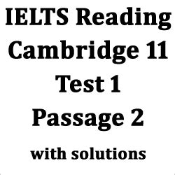 Opened in 2002, it is central to the ambitious £84.5m millennium link project to restore navigability across scotland by reconnecting the historic. IELTS Reading: Cambridge 11 Test 1, Reading Passage 2, The ...