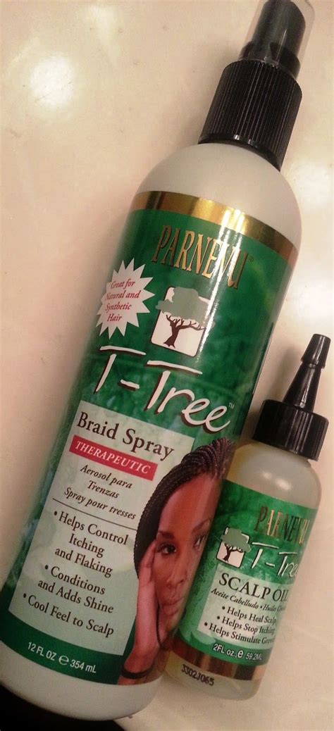 Braid spray is great for dry environments. FabEllis: Natural Hair | Parnevu T-Tree Braid Spray ...