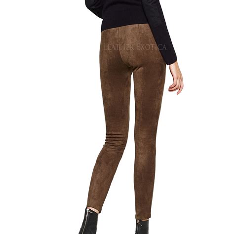 It's characterized by a soft smooth surface, and it is popular for fashion items, like shoes, accessories, and jackets. Sexy Style Suede Leather Pants - Leatherexotica