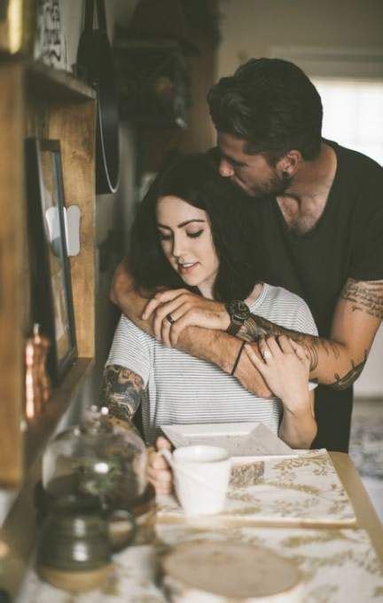 Go on to discover millions of awesome videos and pictures in thousands of other categories. 44 Ideas tattoo couple photography kiss | Tattooed couples ...