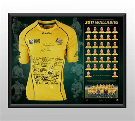 The jersey was voted on by fans and australian rugby royalty, reverting to the classic gold. Rugby Union - Australian Wallabies - 2011 World Cup Team ...