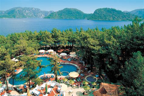 Volg een rondleiding door de strand van marmaris, turkije en ontspan op het strand. HotelsMarmarisSailbest - Marmaris Palace