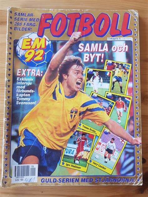 Så streamar du em i fotboll. Samlaralbum fotboll EM 92 (393683663) ᐈ Köp på Tradera