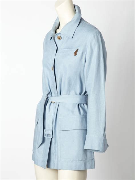 Shop our camel hair jackets selection from the world's finest dealers on 1stdibs. Hermes Linen Safari Jacket at 1stdibs