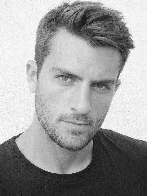 This photo is an example of a short taper haircut. Top 50 Best Short Haircuts For Men - Frame Your Jawline ...