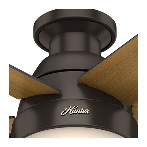 You can easily reverse it according to the temperature you require. HUNTER 5-Blade Ceiling Fan - 46" - Bronze/Ebony 59272 | RONA