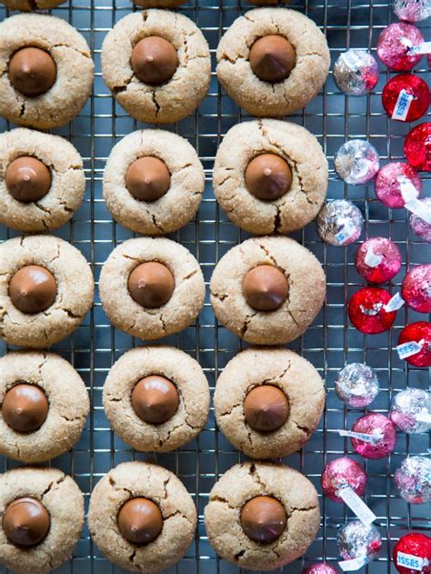 These gingerbread kiss cookies have a hint of molasses, ginger and cinnamon, then topped with a chocolate kiss. Snickerdoodle Kiss Cookies | food & drinks. | Kiss cookies ...