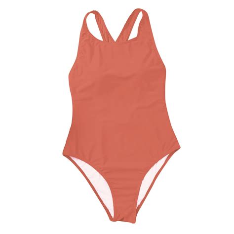 Solid Color Sleeveless Swimsuit Simple Back Covering The Belly And Looking Thin And Swimsuit