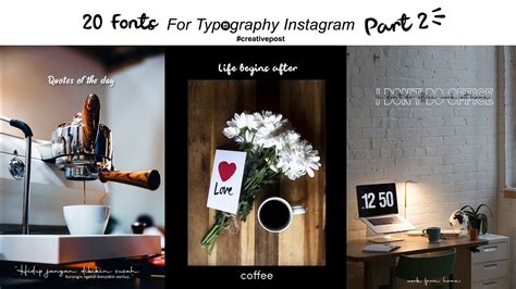 Kirim nama panggilan lucu anda dan gamertag keren dan salin yang terbaik dari daftar. 20 font KEREN REKOMENDED buat typography instagram part 2 ...