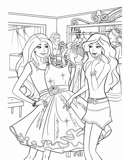 Barbie and tawny coloring page. Barbie Ken Coloring Pages at GetColorings.com | Free ...