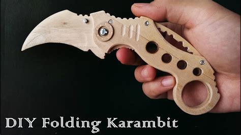 On this page i am gathering up the various knife templates that i have available for you. Making a Popsicle stick Folding KARAMBIT - YouTube