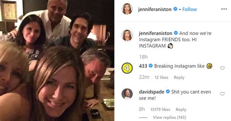 Jennifer aniston is certainly feeling nostalgic. 50 Y.O. Jennifer Aniston Joins Instagram For The First Time, Shares Friends Reunion Pic, Gets 6 ...