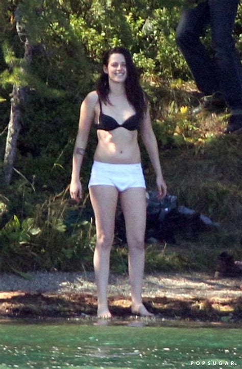 I felt my shoes being pulled off and then the zipper on. Kristen Stewart stripped down to her underwear while ...