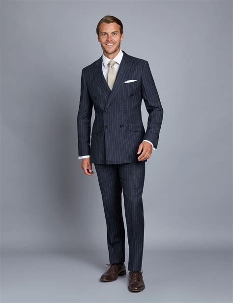 + rukh brest rukh brest ii rukh brest u19. Men's Navy Chalk Stripe Double Breasted Slim Fit Suit ...