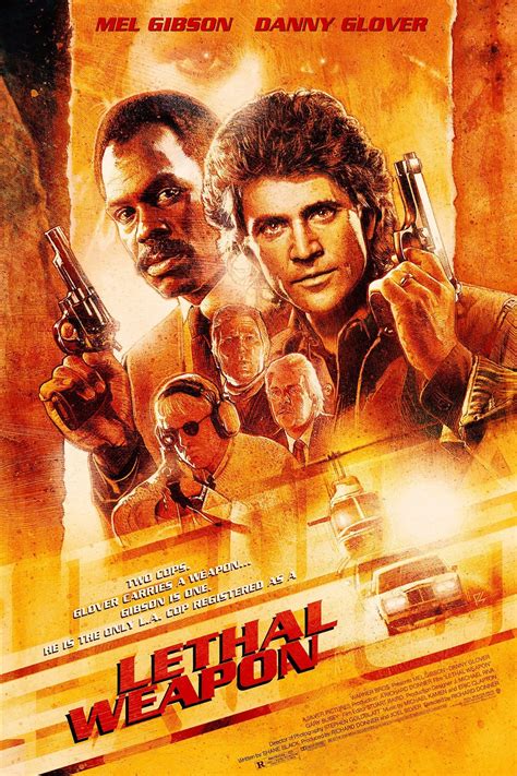 L'arme fatale 80s Movie Posters, Action Movie Poster, Classic Movie