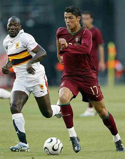 Alemania y portugal se juegan el europeo sub21 en la gran final. Angola 0 Portugal 1 in 2006 in Cologne. Cristiano Ronaldo ...