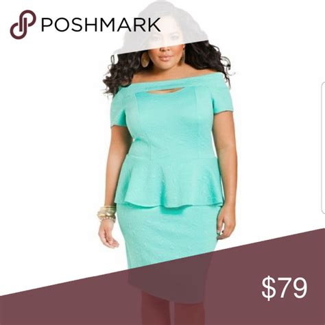 Maybe you would like to learn more about one of these? Ashley Stewart peplum dress | Peplum dress, Blue party dress, Dresses