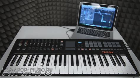 From your desktop to live stage performances, it's a usb midi controller that you can use in any situation. MIDI клавиатура KORG TRITON Taktile 49 - YouTube