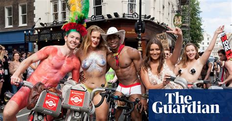 Europe's most popular motorcycle tv show. Flash mob: the World Naked Bike Ride comes to London - in ...
