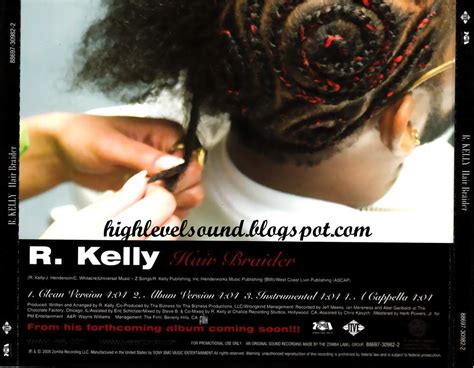 'i'm not ashamed of music k mane r kelly hair braider 100% free! highest level of music: R. Kelly - Hair Braider-(Promo_CDS)-2008-hlm